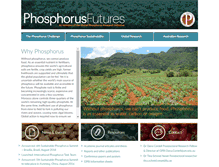 Tablet Screenshot of phosphorusfutures.net